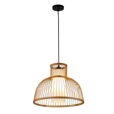 Đèn thả trần trang trí bằng tre thủ công THVR92011