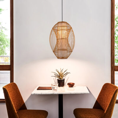 Đèn thả trần trang trí bằng tre tự nhiên THVR92611 - Image 2