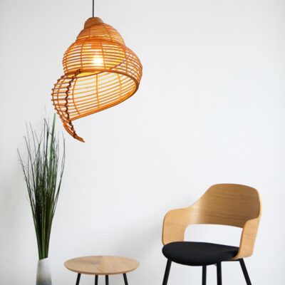 Đèn thả trần trang trí bằng tre thủ công THVR92618 - Image 3