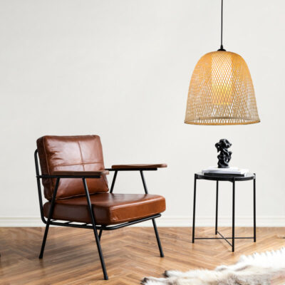 Đèn thả trần trang trí bằng tre tự nhiên THVR92624 - Image 3