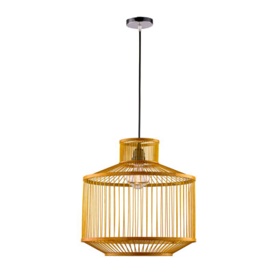 Đèn thả trần trang trí bằng tre thủ công THVR9312