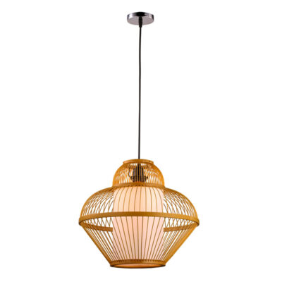Đèn thả trần trang trí bằng tre tự nhiên THVR93208