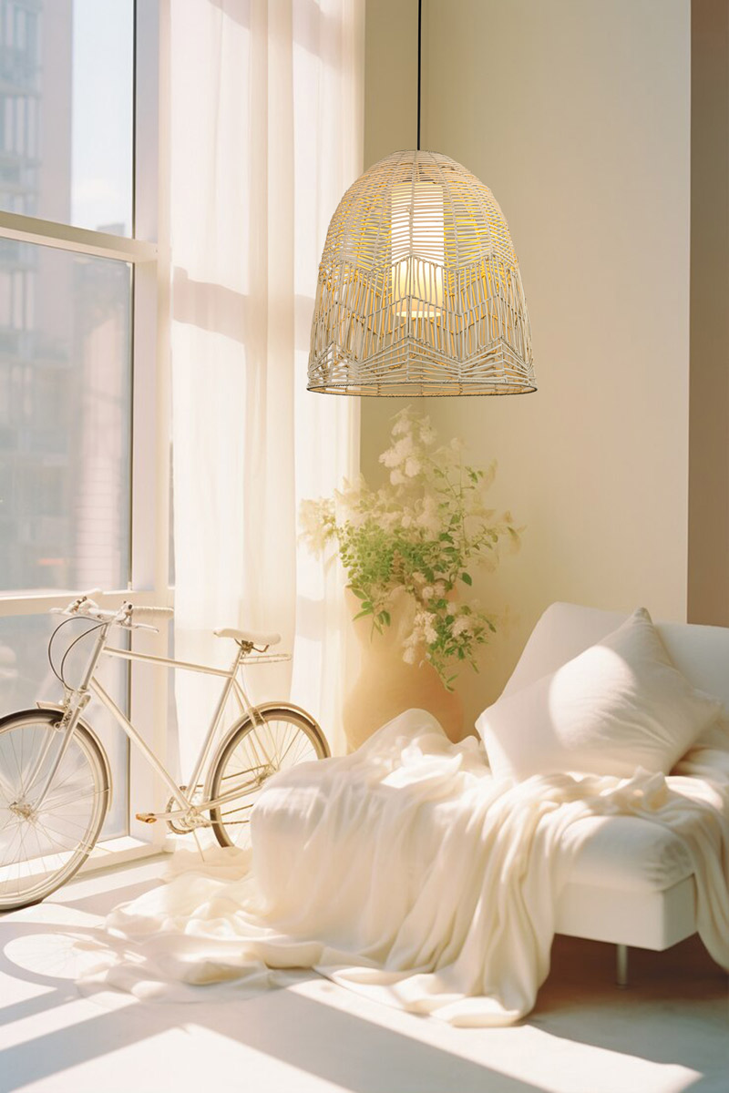 Đèn thả trần trang trí bằng tre tự nhiên THVR95206 - Image 4