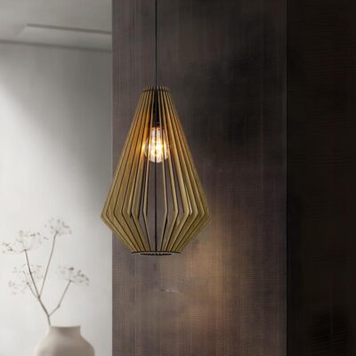 Đèn thả trần trang trí bằng gỗ Hiện đại THVR95215 - Image 3
