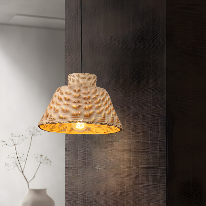 Đèn thả trần trang trí bằng tre tự nhiên THVR95215 - Image 3