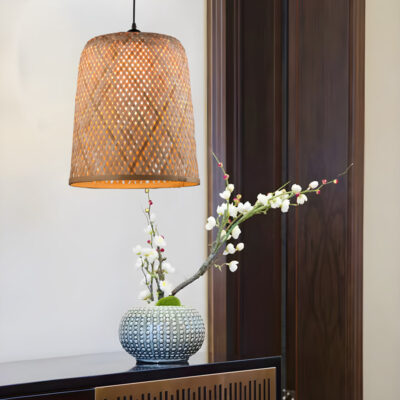 Đèn thả trần trang trí bằng tre tự nhiên THVR96227 - Image 4