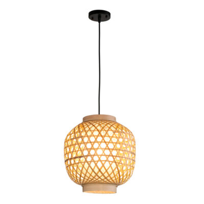 Đèn thả trần trang trí bằng tre tự nhiên THVR96243