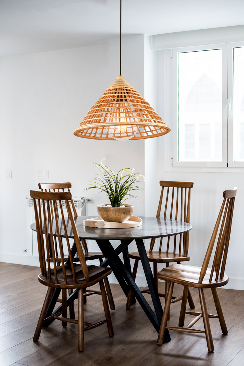 Đèn thả trần trang trí bằng tre tự nhiên THVR98056 - Image 2