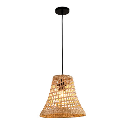Đèn thả trần trang trí bằng tre tự nhiên THVR98081