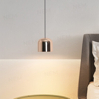 Đèn thả LED ống rọi thân vàng bóng cao cấp THD24