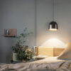 Đèn thả LED ống rọi thân đen bóng cao cấp THD24