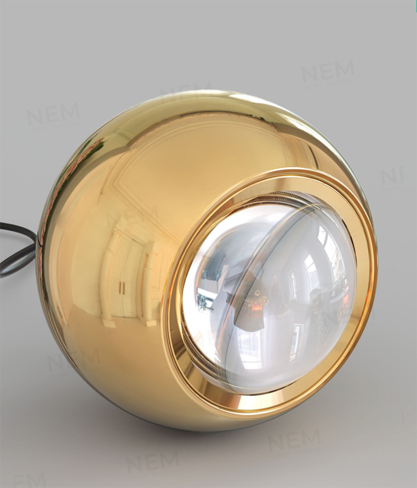 Đèn thả LED quả cầu rọi vàng bóng cao cấp THD8170 - Image 4