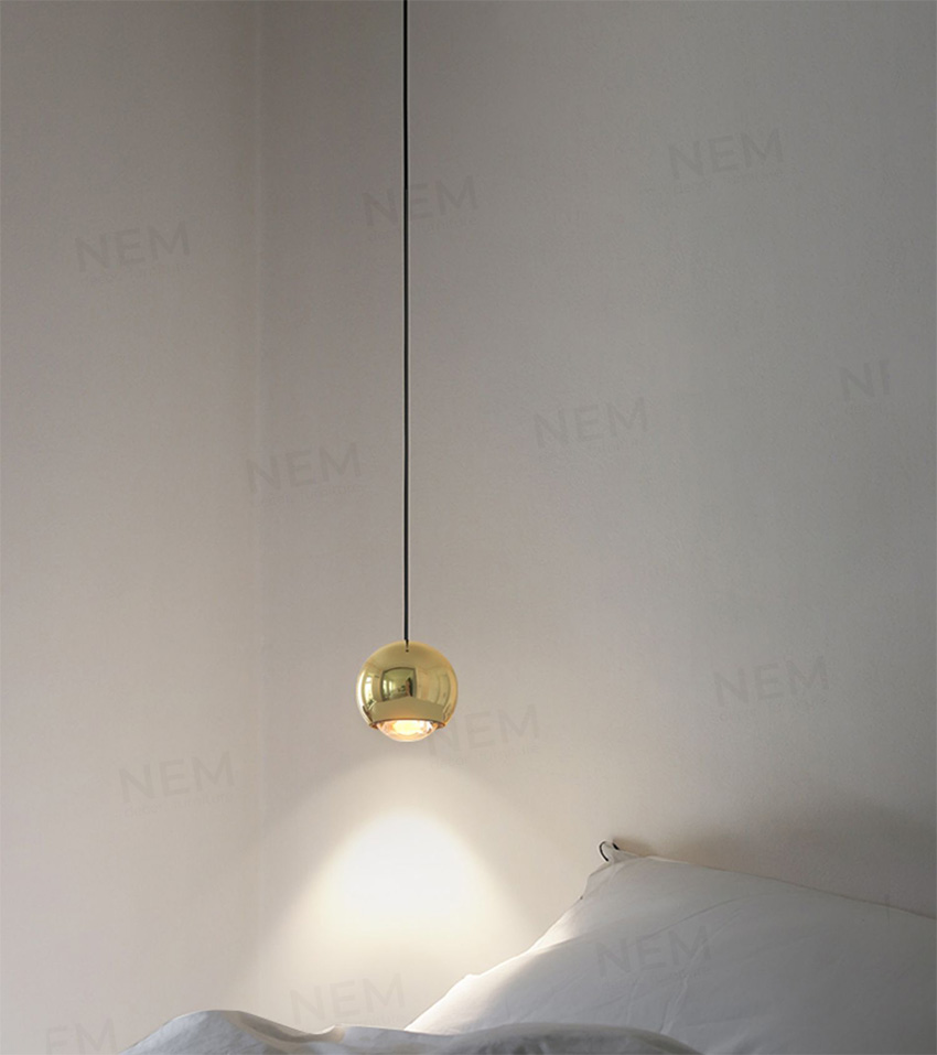 Đèn thả LED quả cầu rọi vàng bóng cao cấp THD8170 - Image 3