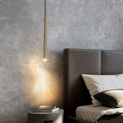 Đèn thả LED ống rọi thân vàng cao cấp JD149 - Image 3