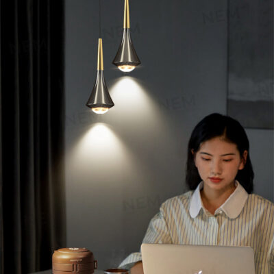 Đèn thả LED ống giọt nước phong cách hiện đại T-92