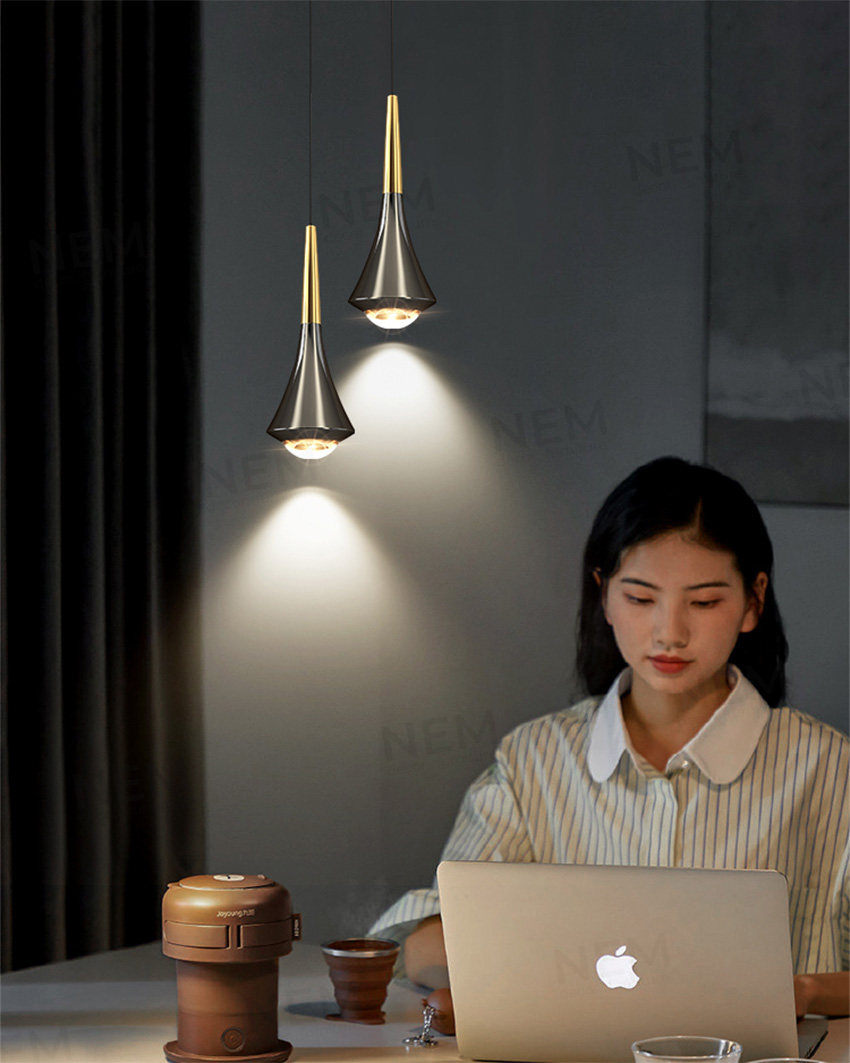 Đèn thả LED ống giọt nước phong cách hiện đại T-92