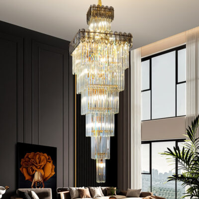Đèn chùm thả trần trang trí Tân cổ điển sang trọng TPL 0826 - Image 3