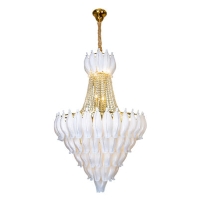 Đèn chùm pha lê thả trần trang trí Tân cổ điển TPL 2170