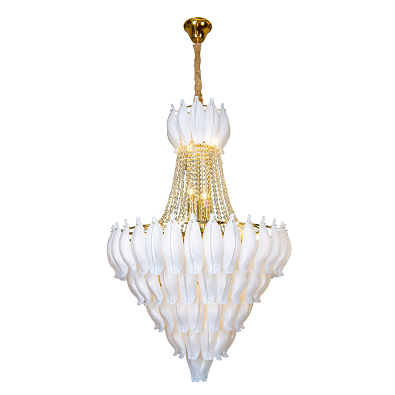 Đèn chùm pha lê thả trần trang trí Tân cổ điển TPL 2170