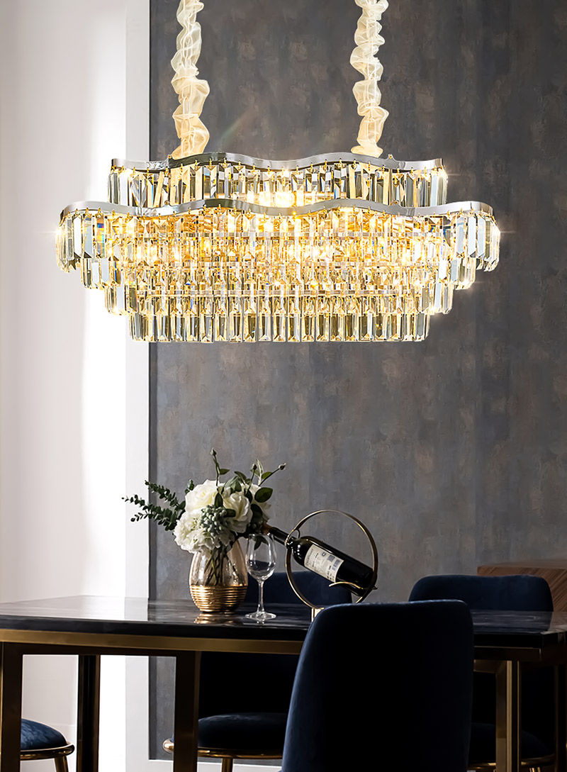 Đèn chùm pha lê thả trần trang trí TPL 691 - Image 8