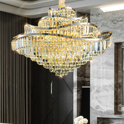 Đèn chùm pha lê thả trần trang trí TPL 691 - Image 6