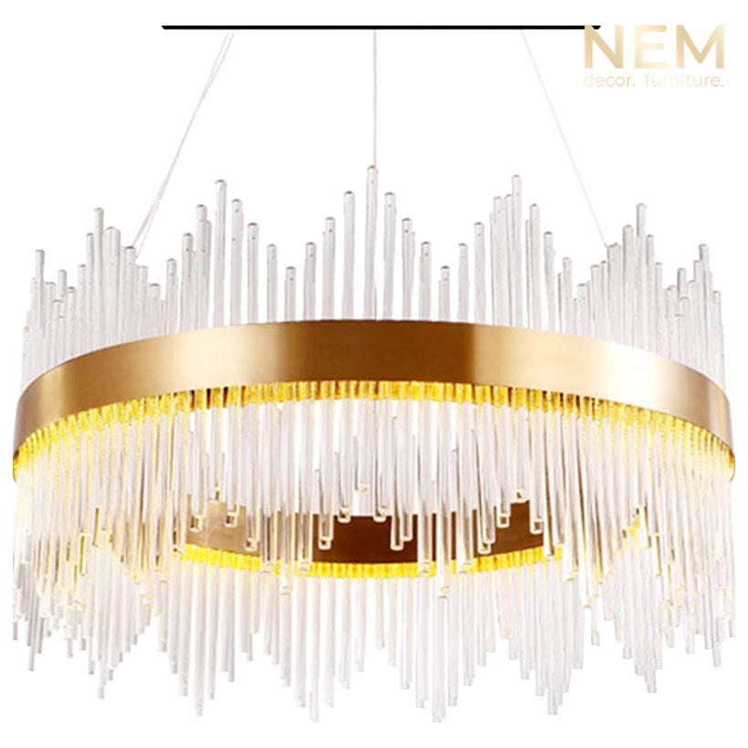 Đèn chùm trang trí pha lê hiện đại TPL01T600