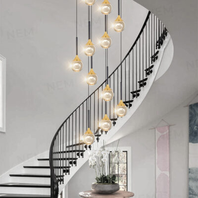 Đèn thả trang trí pha lê cao cấp TH8350 - Image 3