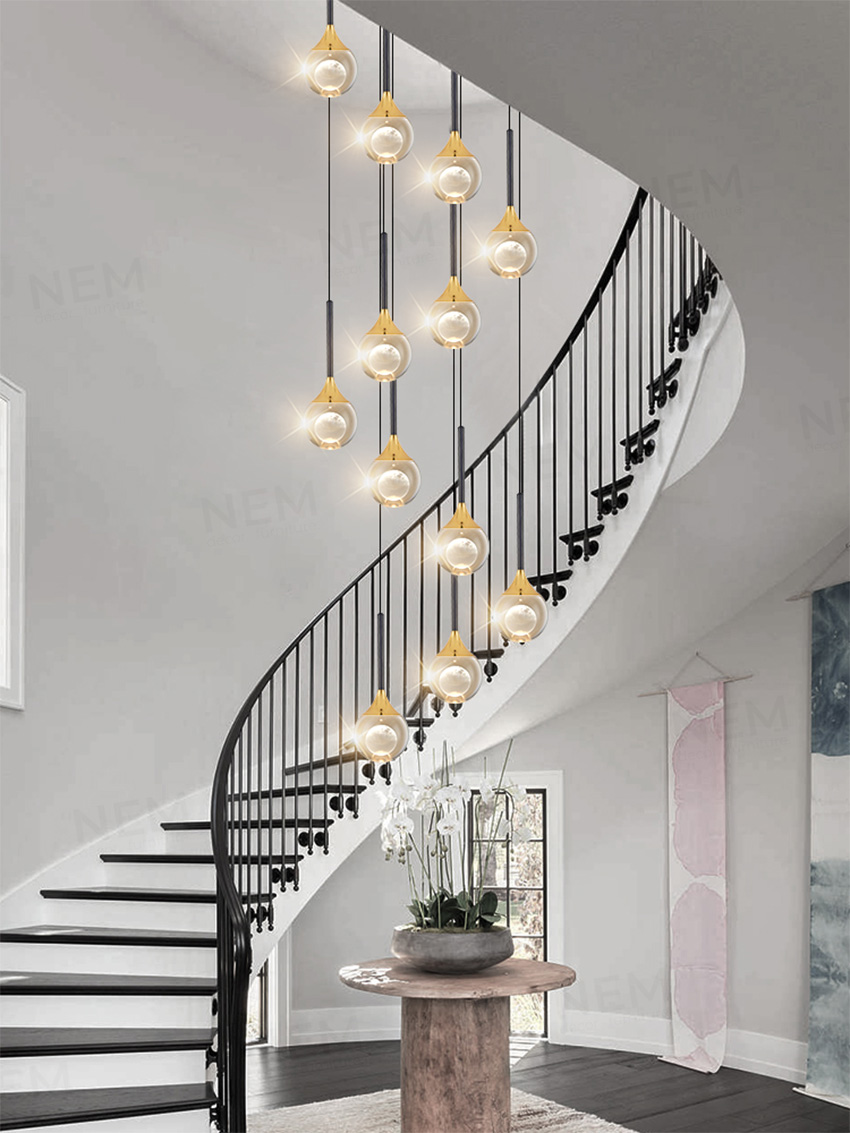 Đèn thả trang trí pha lê cao cấp TH8350 - Image 3