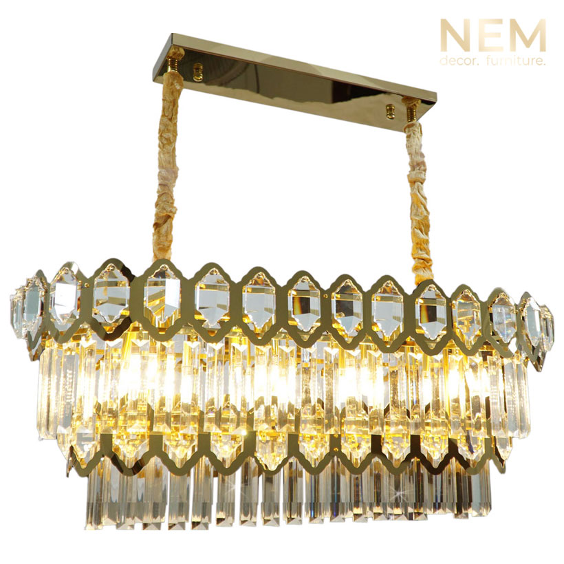 Đèn chùm trang trí pha lê hiện đại TPL6638N700
