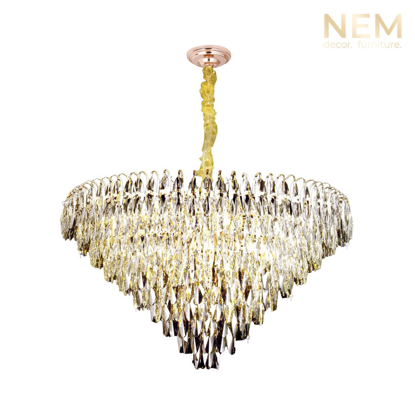 Đèn chùm trang trí pha lê hiện đại TPL8163T800