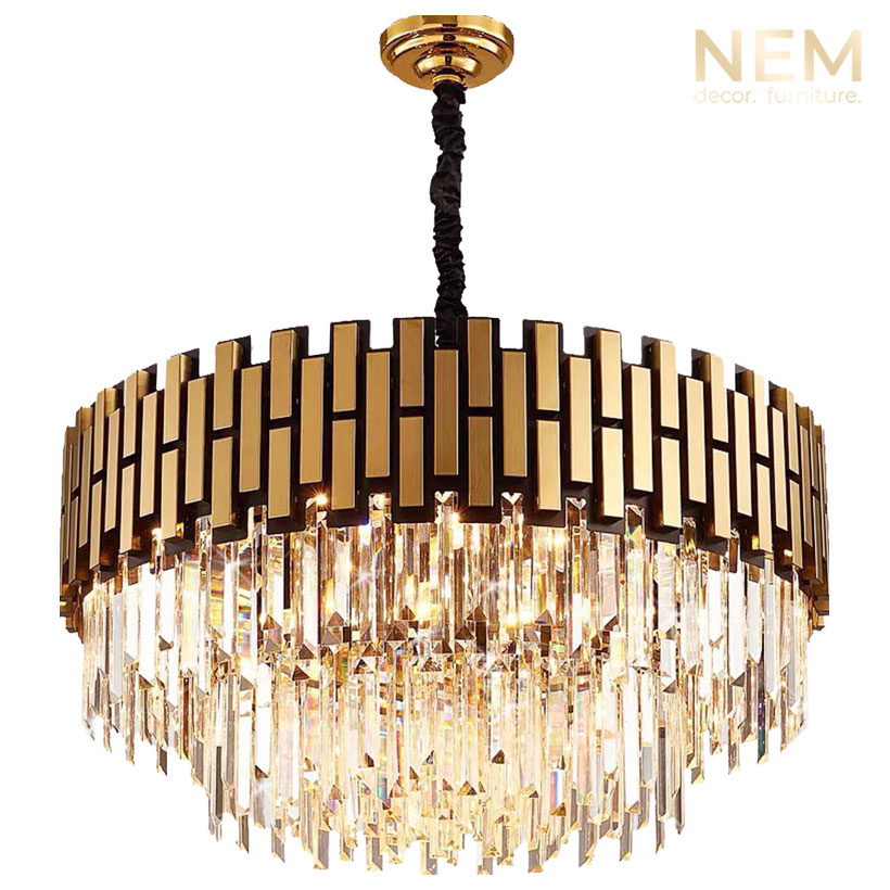 Đèn chùm trang trí pha lê hiện đại TPL88220T800