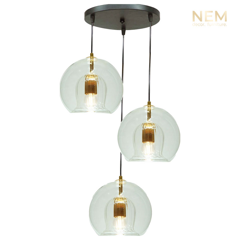 Đèn thả trang trí thủy tinh hiện đại TT.29/3