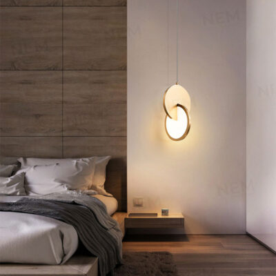 Đèn thả LED trang trí thân vàng cao cấp TTK129 - Image 7