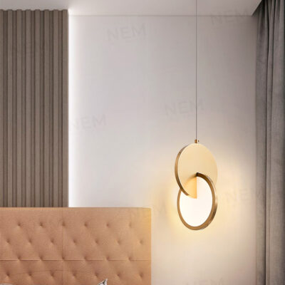 Đèn thả LED trang trí thân vàng cao cấp TTK129 - Image 2