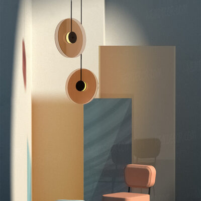 Đèn thả thủy tinh trang trí THD12