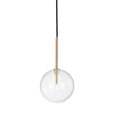 Đèn thả thủy tinh trong suốt TH16020