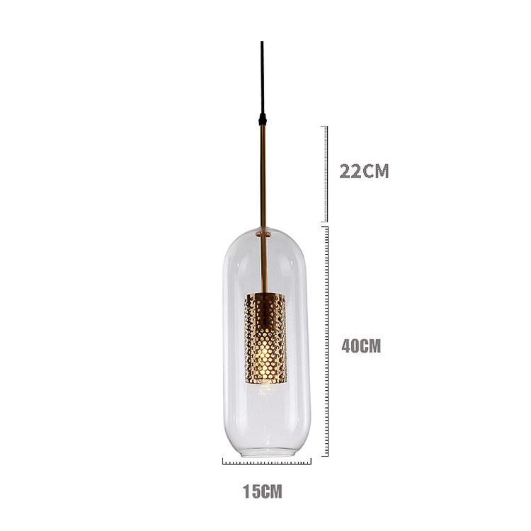 Đèn thả thủy tinh trang trí TT43 - Image 2