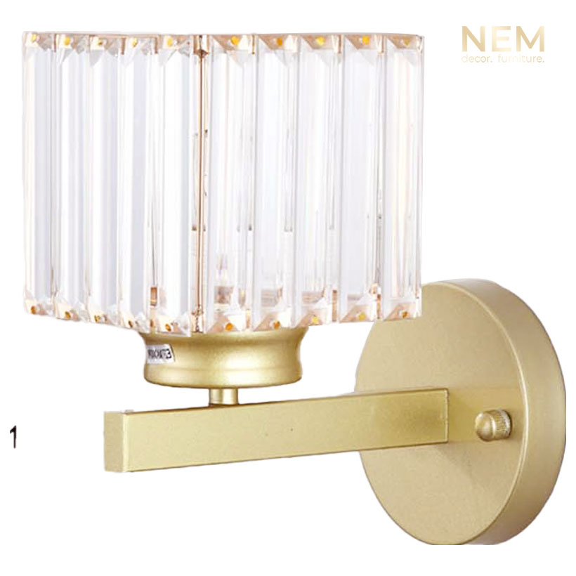 Đèn tường pha lê trang trí cao cấp VPL.21