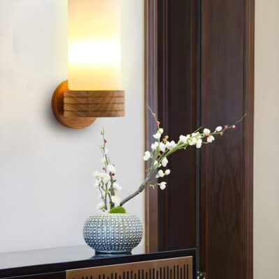 Đèn gắn tường trang trí đế gỗ VRG591 - Image 4