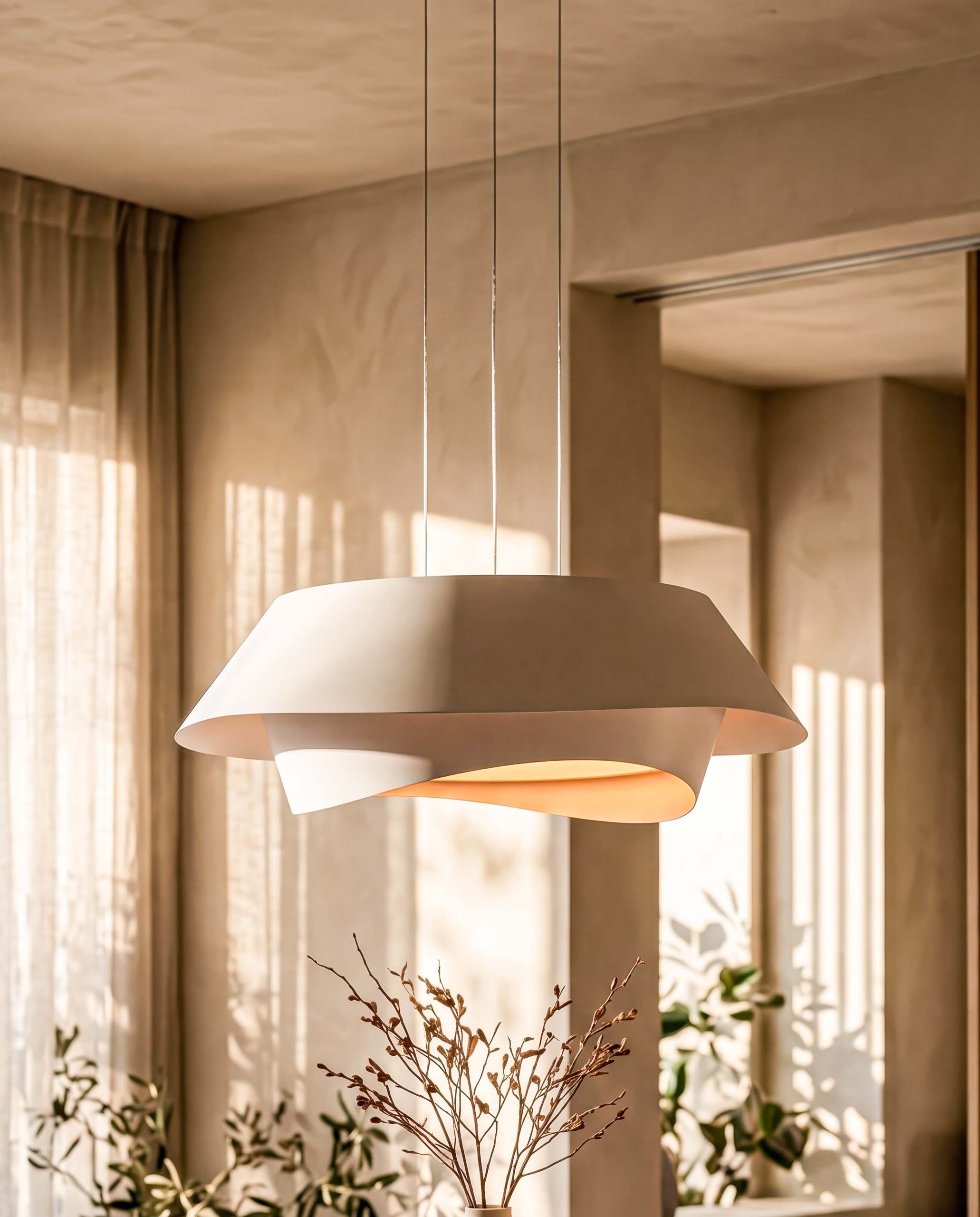 Đèn thả trần phong cách japandi VRG-TTK86