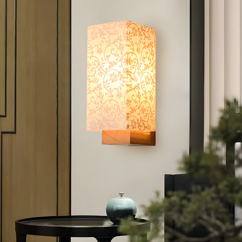 Đèn gắn tường trang trí đế gỗ VRG-WL1229 - Image 3