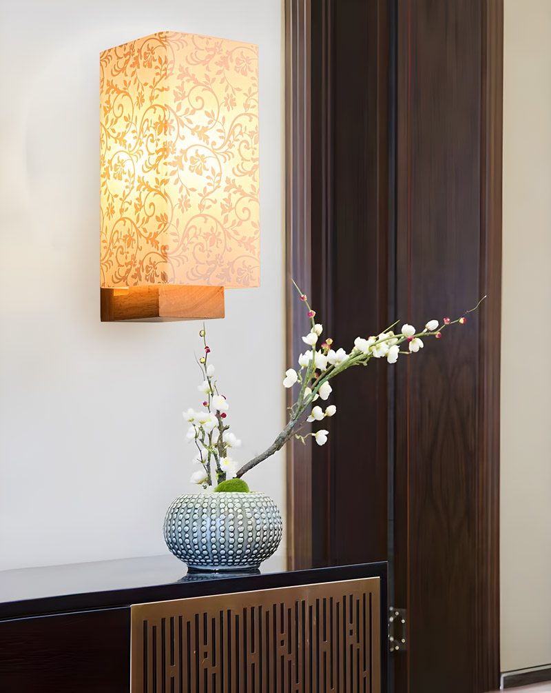 Đèn gắn tường trang trí đế gỗ VRG-WL1229 - Image 4