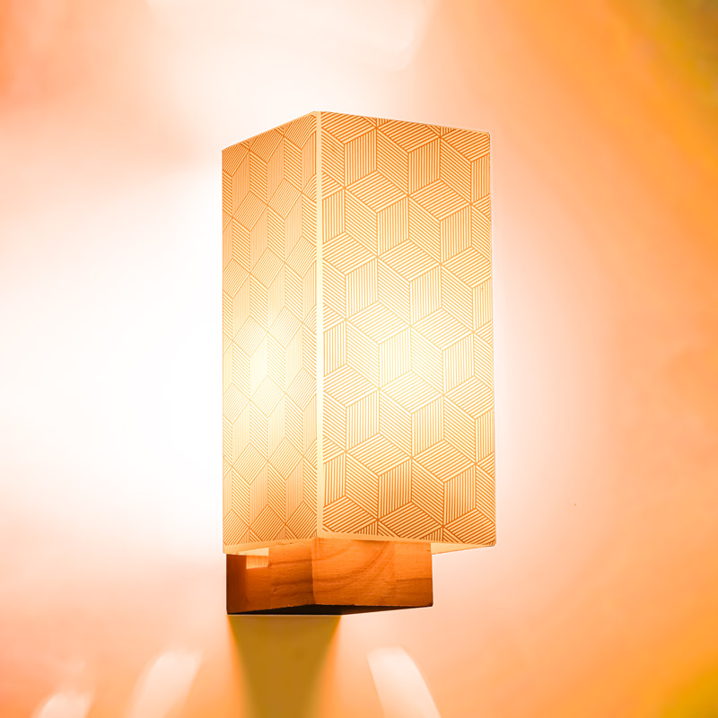 Đèn gắn tường trang trí đế gỗ VRG-WL1229 - Image 6