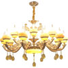 Đèn chùm Monsky pha lê trang trí nội thất CNQT-130/15 TAY
