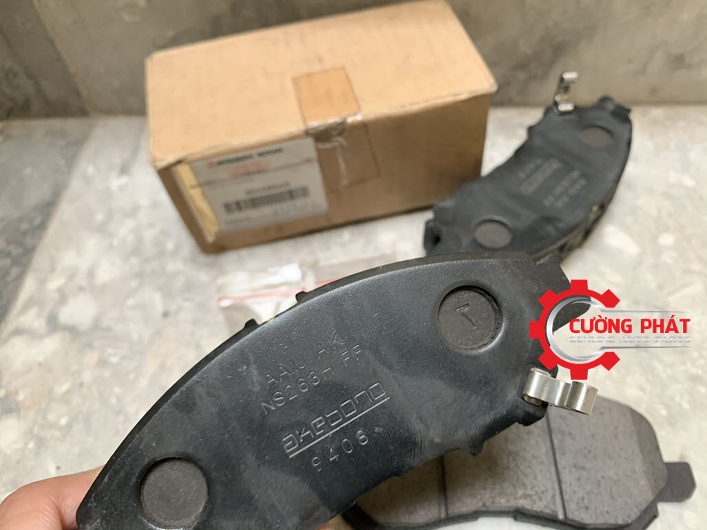 Bo-bo-thang-truoc-Xpander Chi tiết bộ bố phanh trước Mitsubishi Xpander chính hãng