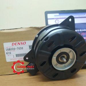 Mô tơ quạt két nước Attrage, Mirage nguyên tem mác