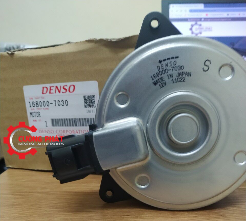 Mo-to-quat-ket-nuoc-Mitsubishi-Attrage-Mirage(9) Mô tơ quạt két nước Attrage, Mirage nguyên tem mác