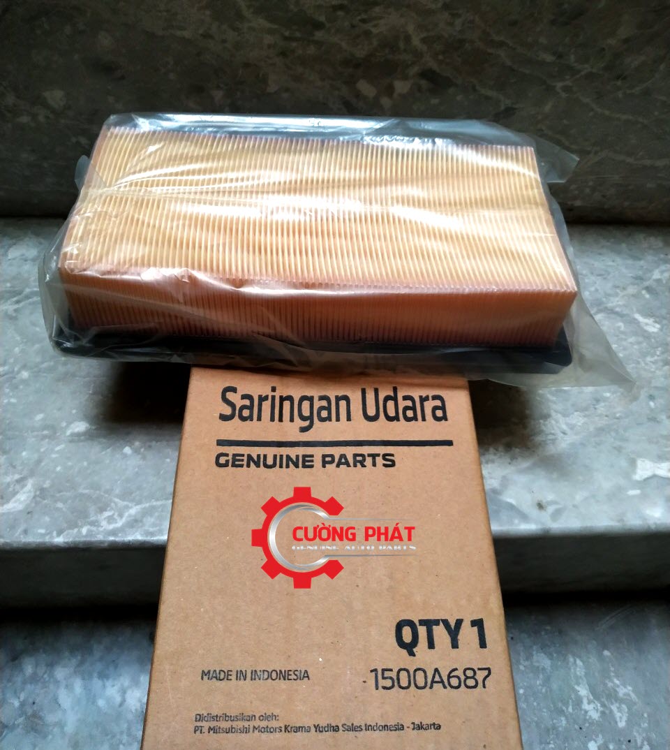 Loc-gio-dong-co-Mitsubishi-Xpander-1500A687(3) Cận cảnh lọc gió động cơ Xpander