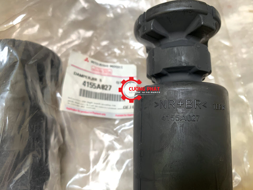 Cao-su-tam-bong-chup-bui-giam-xoc-sau-Mitsubishi-Attrage-Mirage-4155A027 Hình ảnh cao su tăm bông liền chụp bụi giảm xóc sau Mitsubishi Attrage, Mirage chính hãng