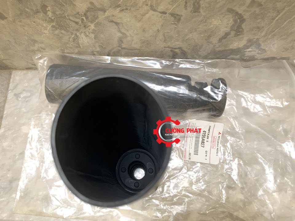 Cao-su-tam-bong-chup-bui-giam-xoc-sau-Mitsubishi-Attrage-Mirage-4155A027(1) Cận cảnh cao su tăm bông liền chụp bụi giảm xóc sau Attrage, Mirage chính hãng